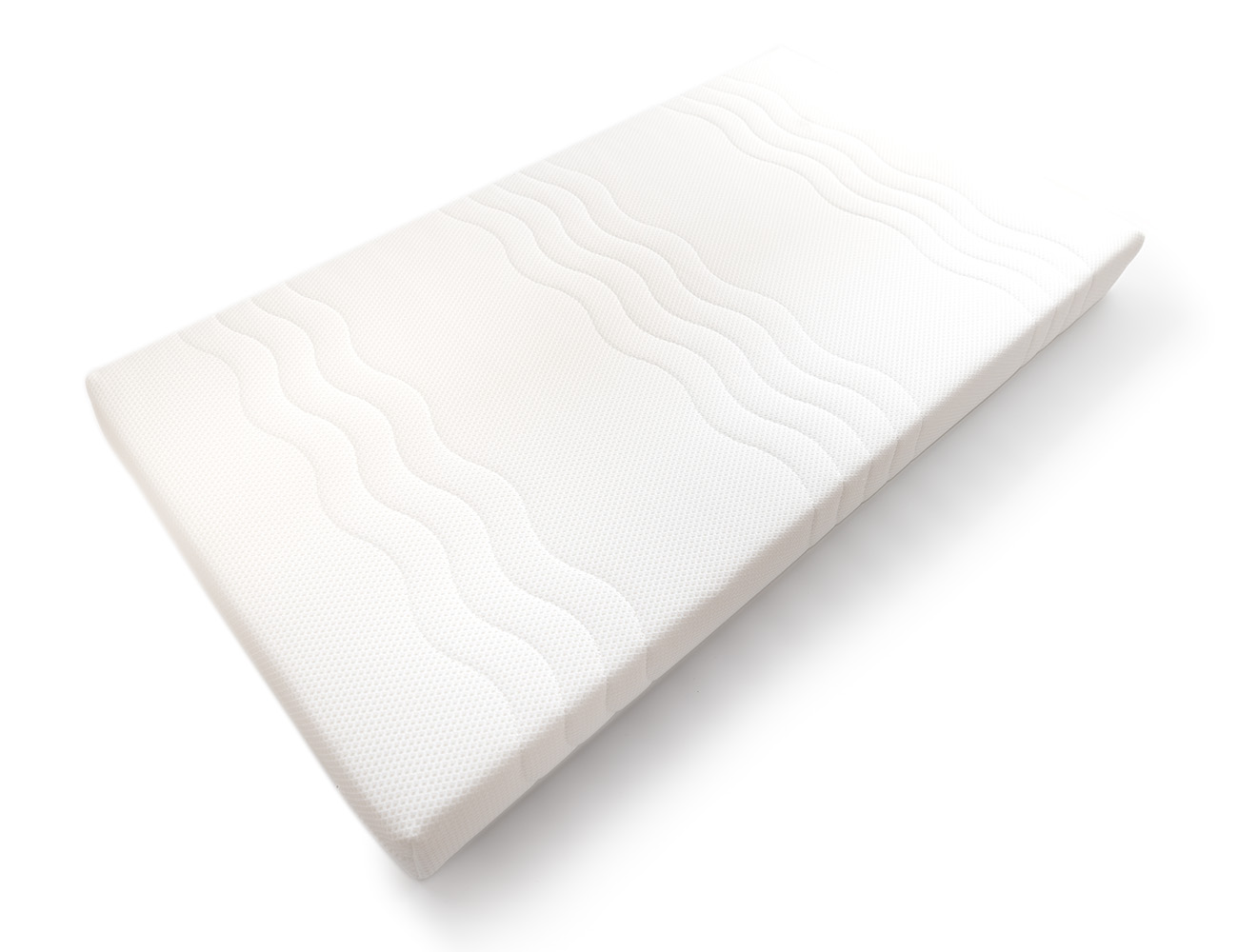 Slumbear Breathe-Easy crib mattress on white background